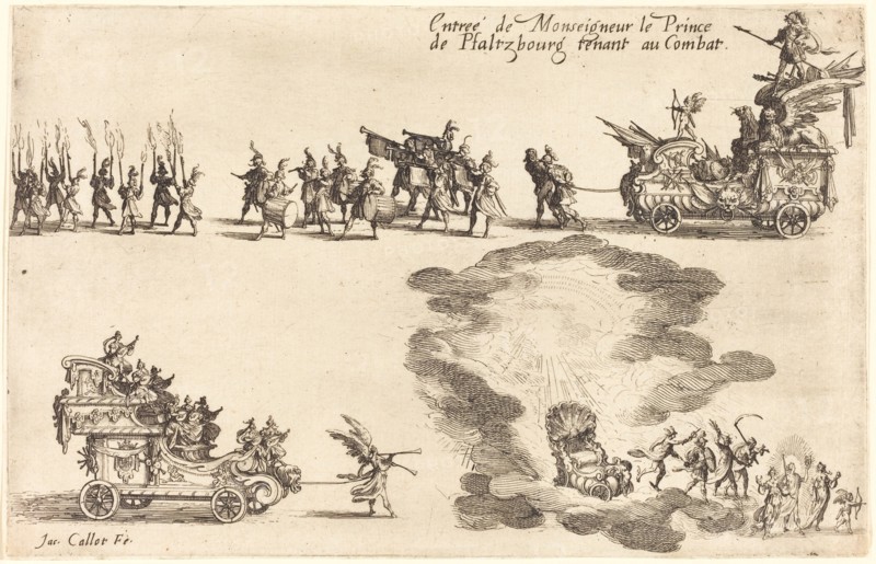 Entry of the Prince of Pfaltzbourg, 1627.