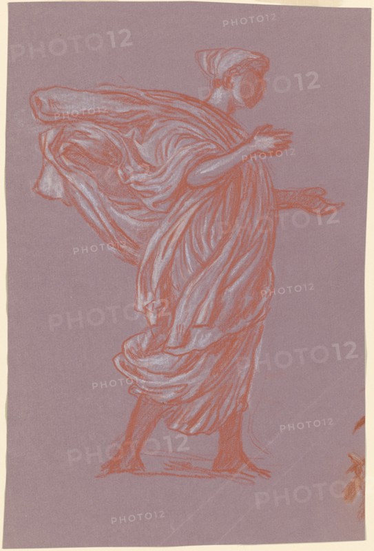 Study for "Greek Girls Bathing", c. 1872.