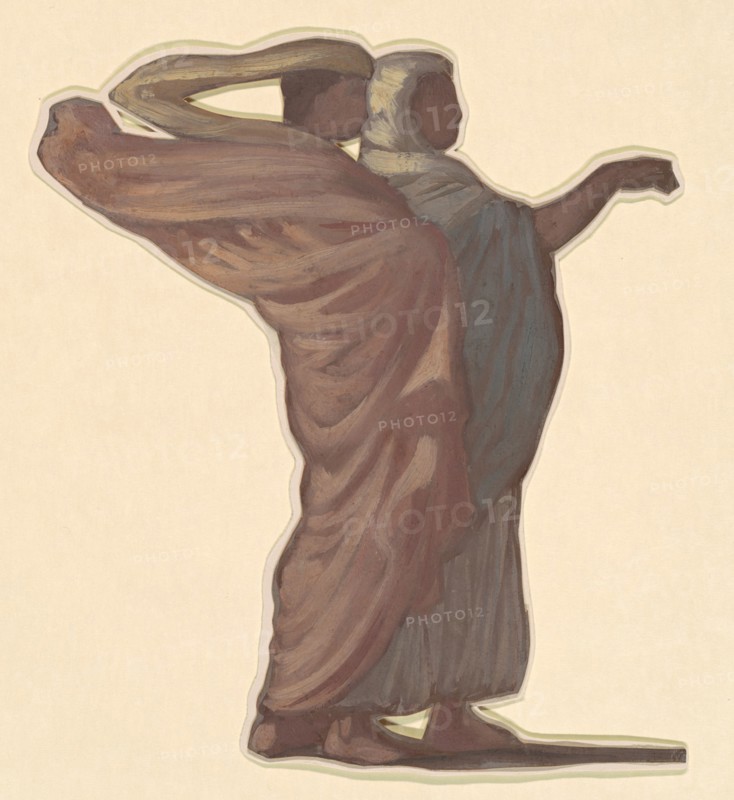 Study for "Greek Girls Bathing", c. 1872.