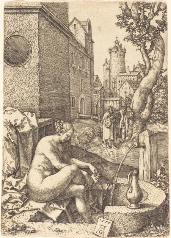 Susanna Surprised by the Two Elders, 1555.