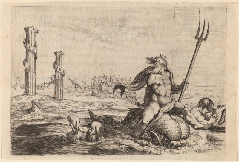 Neptune and the Pillars of Hercules, 1634.