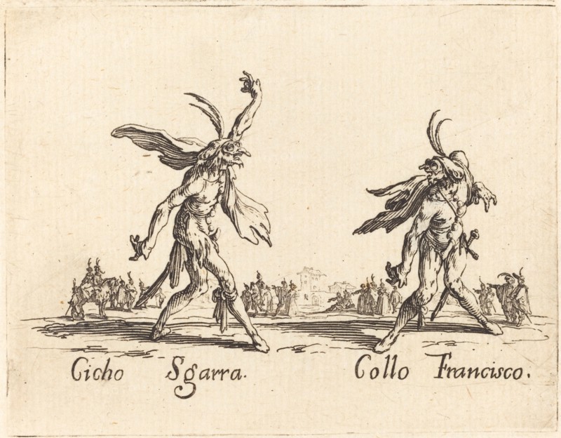 Cicho Sgarra and Collo Francisco, c. 1622.