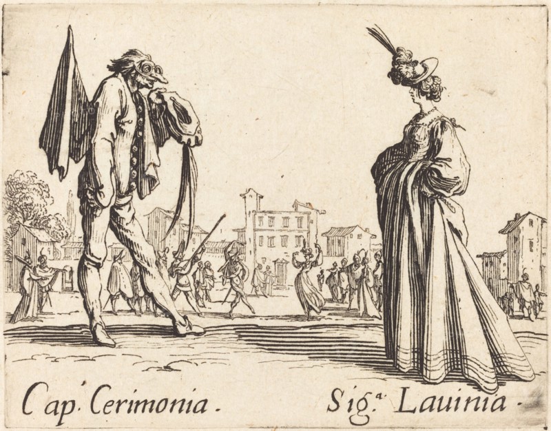Cap. Cerimonia and Siga. Lavinia, c. 1622.
