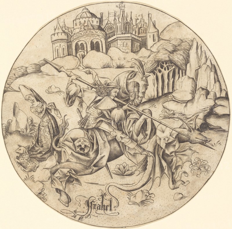 Saint George and the Dragon, c. 1465/1470.