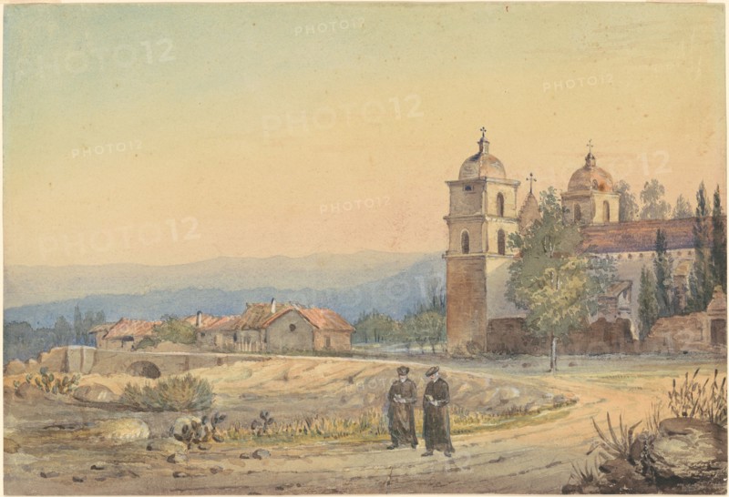 Church of Santa Barbara, late 19th century.
