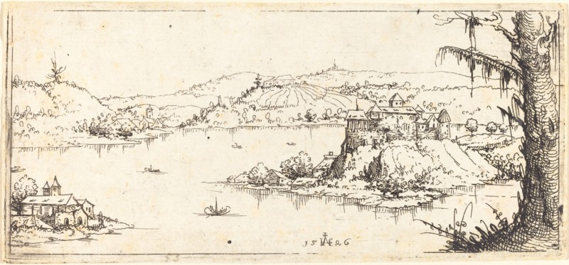 Landscape with a Large Lake at Center, 1546.
