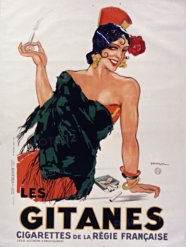 Cigarettes Gitanes, 1931. Private Collection.