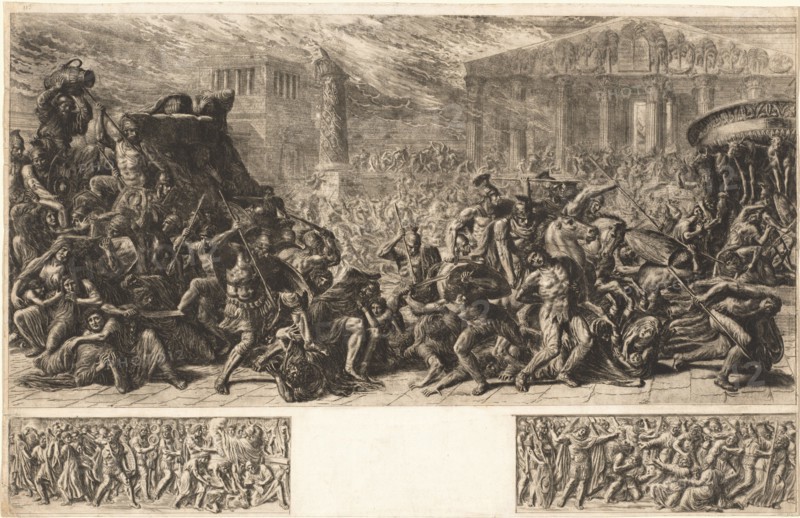 The Sack of the Temple at Jerusalem, c. 1838.
