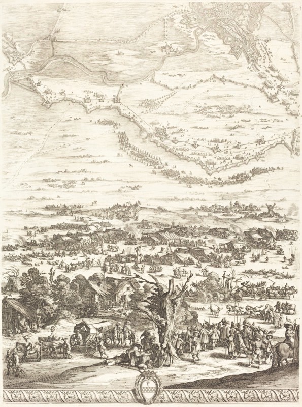 The Siege of Breda [plate 5 of 6], 1627/1628.