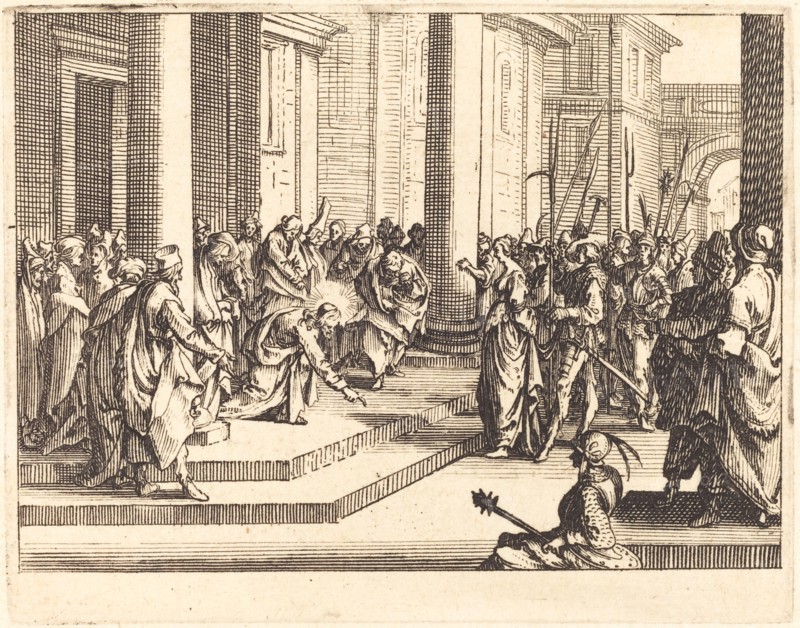 Christ and the Woman Taken in Adultery, 1635.