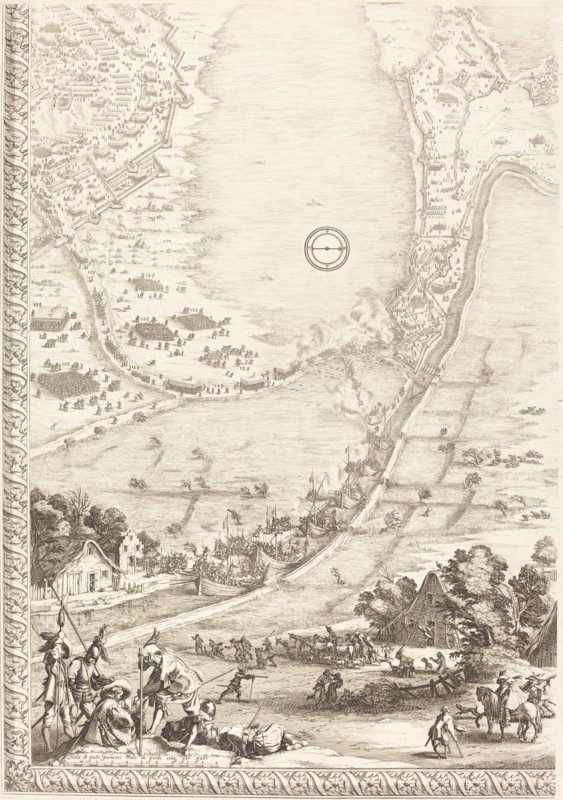 The Siege of Breda [plate 4 of 6], 1627/1628.