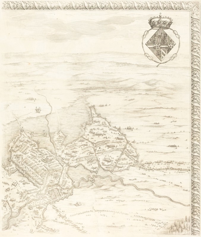 The Siege of Breda [plate 3 of 6], 1627/1628.