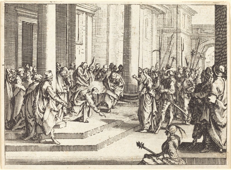 Christ and the Woman Taken in Adultery, 1635.