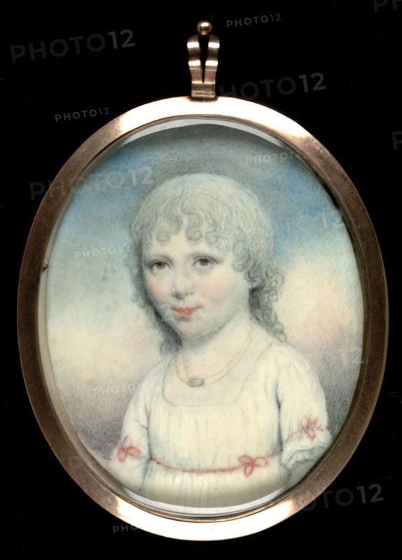 Portrait of a Child, ca. 1800. [Miss Borrie].