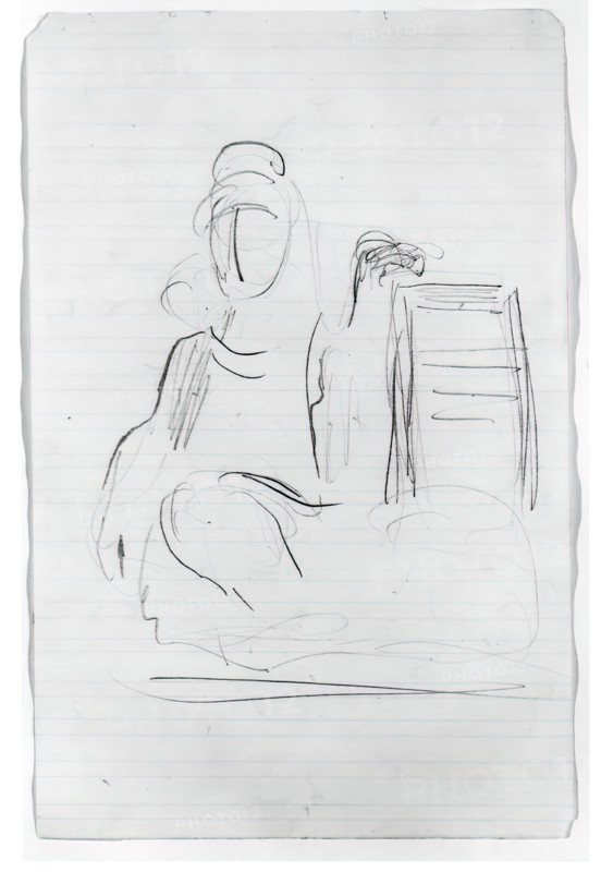 The Schuykill Freed (Seated Woman), 1875-1876.
