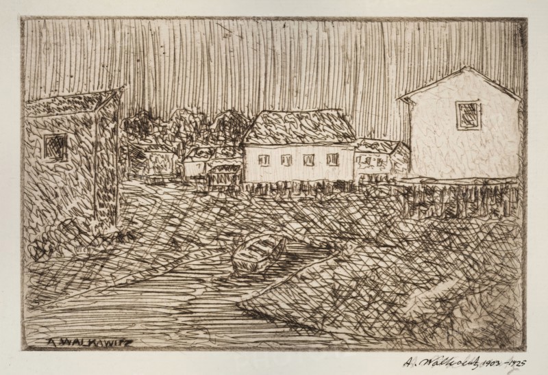 Street Scene, Building, Or Portrait, 1902-1905.