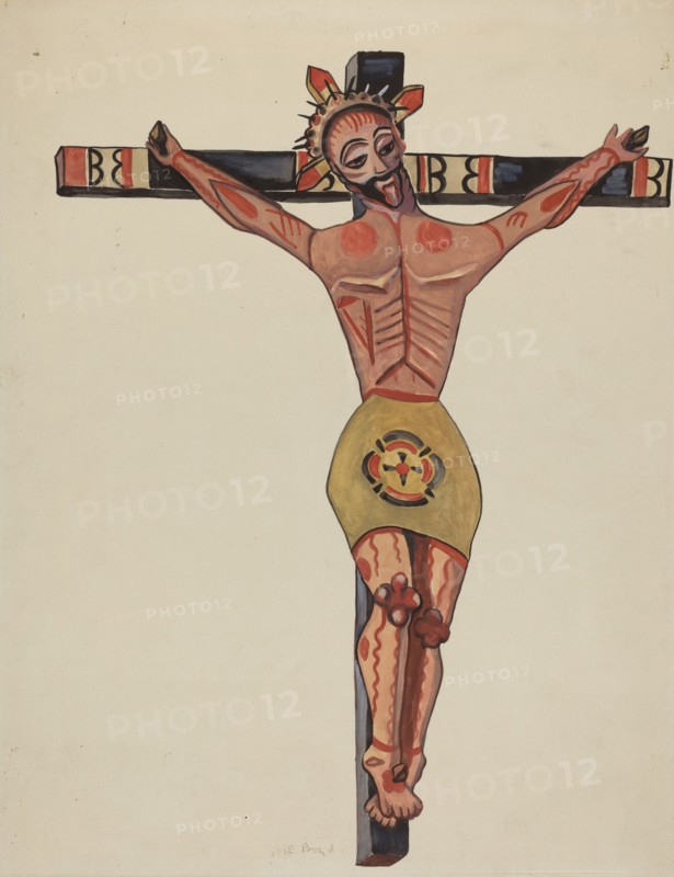 Crucifix - From the Vicinity of Mora, 1935/1942.