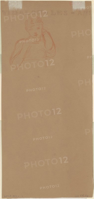 Study for "Greek Girls Bathing" [verso], c. 1872.