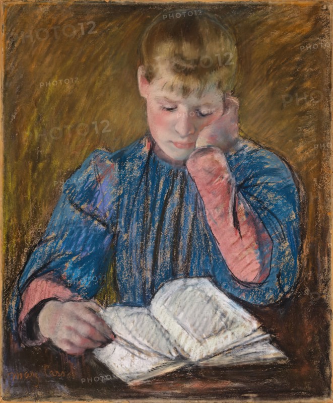 Young Girl Reading (Jeune Fille Lisant), c. 1894.