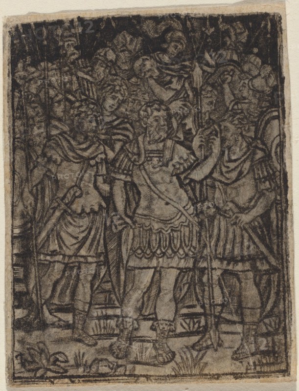 Roman General Addressing His Troops, c. 1510/1530.