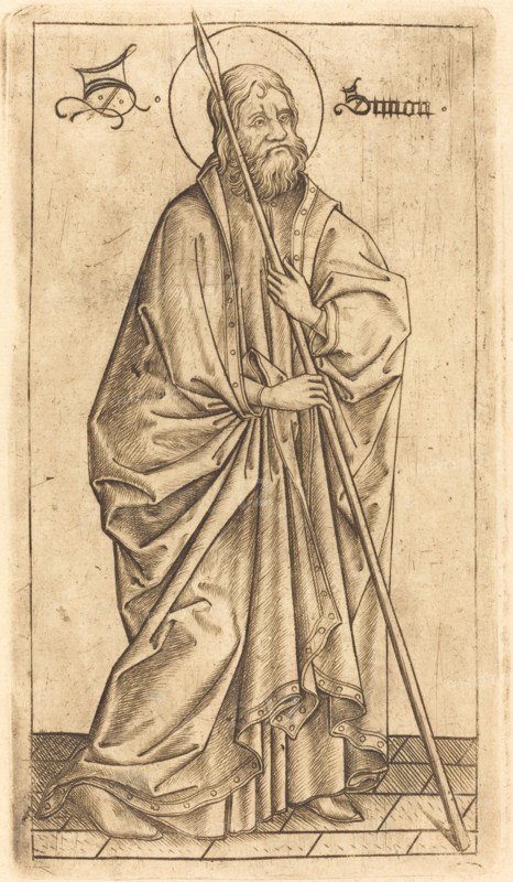 Saint Thomas (?) or Saint Simon (?), c. 1470/1480.