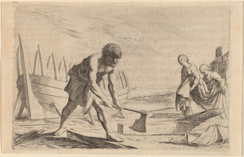 Ulysses on the Island of the Goddess Calypso, 1634.