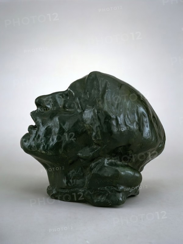 Head of Sorrow, 1882; enlarged 1889-1904/cast 1954.