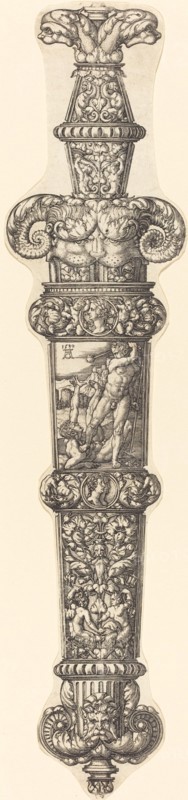 Design for a Dagger Sheath with Cain and Abel, 1539.