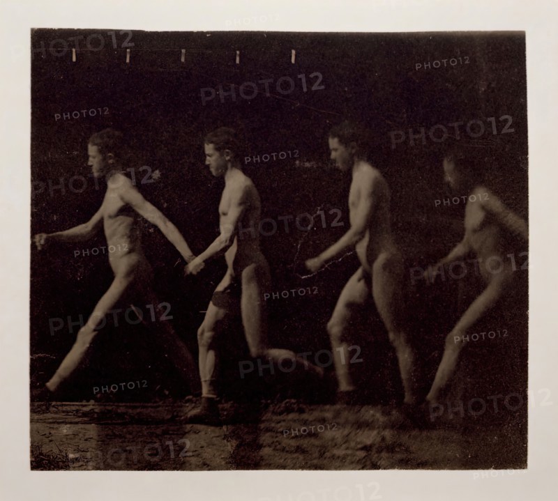 Marey Wheel Photographs of Unidentified Model, 1884.