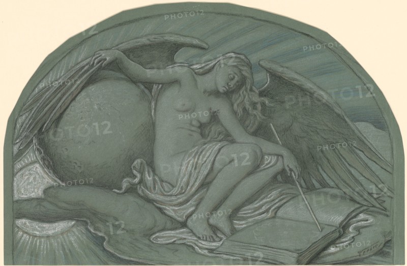 Study for "The Eclipse of the Sun by the Moon", 1892.