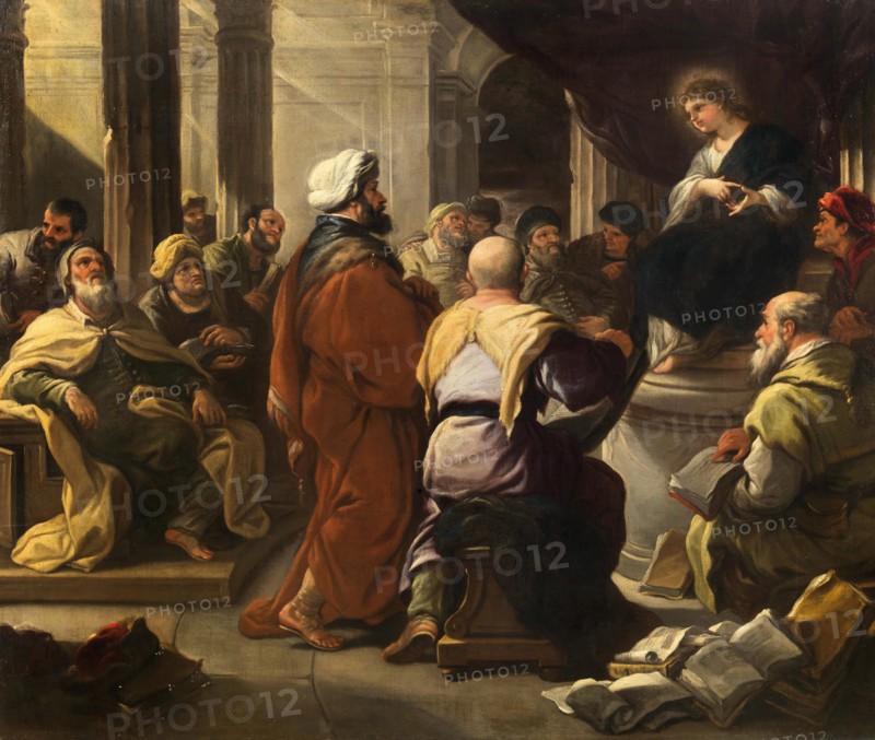 Christ among the Doctors, ca 1665. Private Collection.
