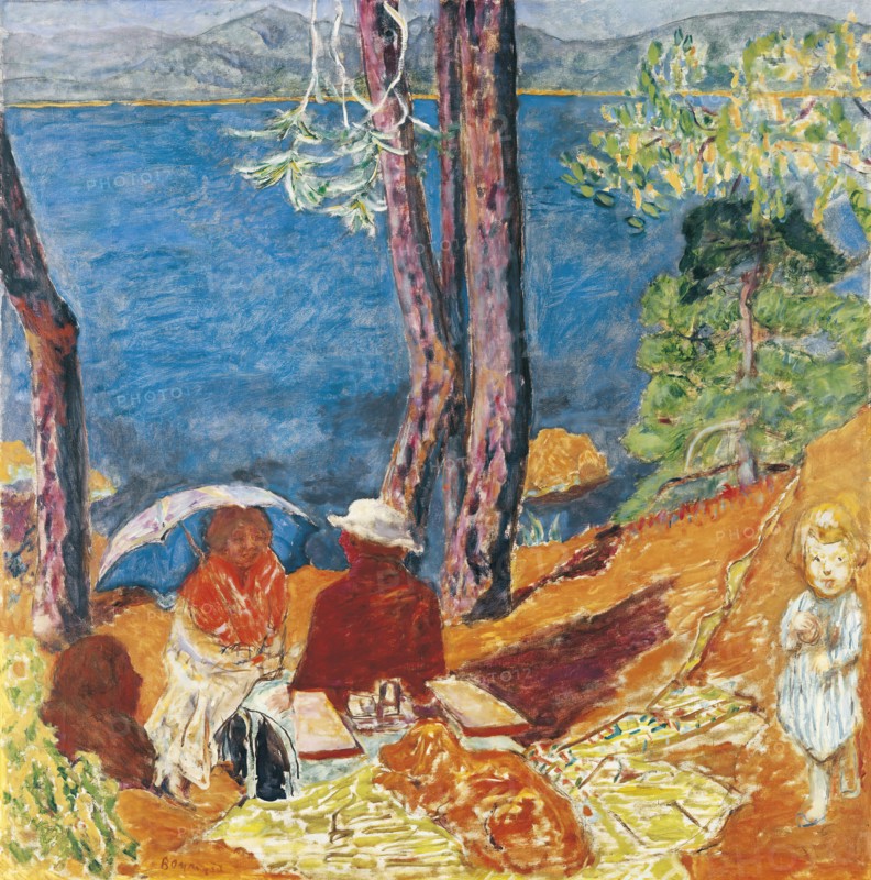 Bord de mer, sous les pins , 1921. Private Collection.