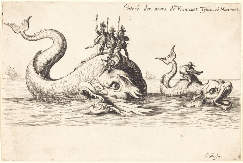 Entry of Mm. de Vroncourt, Tyllon, and Marimont, 1627.