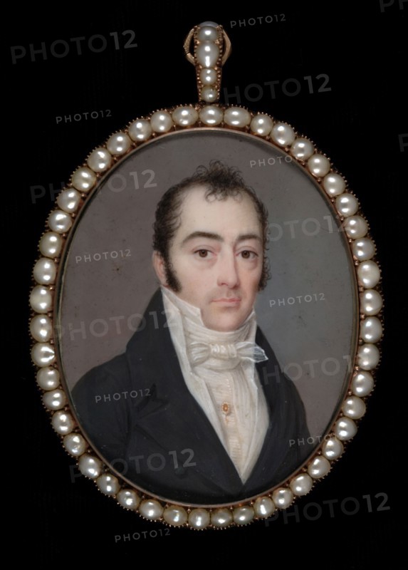 Portrait of a Gentleman with Initials A.S.N., ca. 1805.