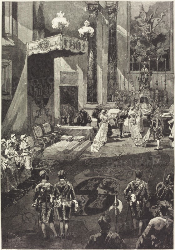 La Naissance d'une Enfante, 1882. [The birth of a girl].