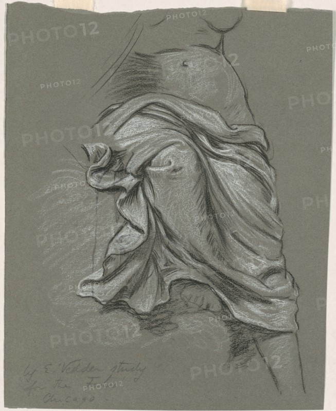Study for "The Fates Gathering in the Stars", 1884-1887.