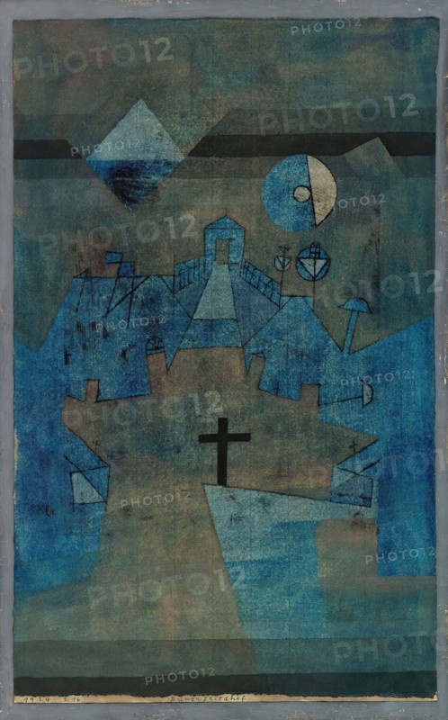 Dünenfriedhof (Dunes Cemetery), 1924. Private Collection.