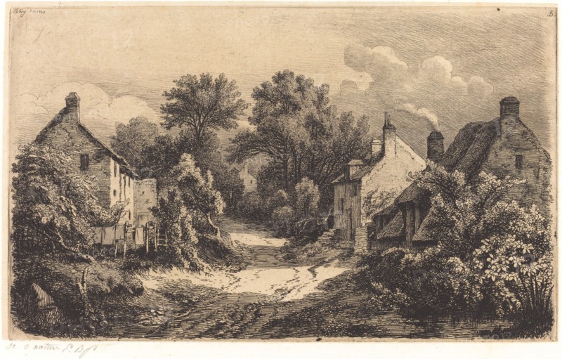 Le chemin de Garens (The Road to Garens), published 1849.