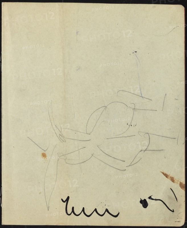 Dancers and Performers (Page from a Sketchbook), c. 1911.