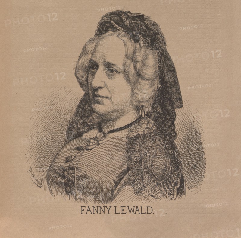 Writer Fanny Lewald (1811-1889), 1879. Private Collection.