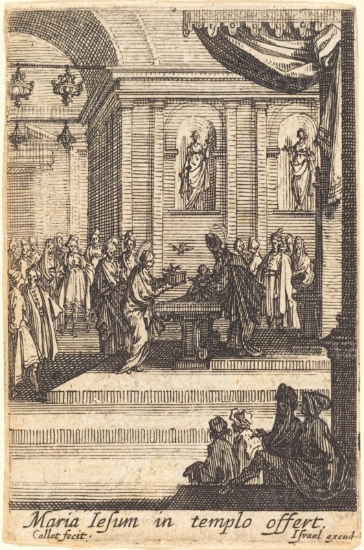 The Virgin Presents Jesus at the Temple, in or after 1630.