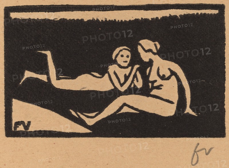 Bathers on the Grass (Baigneuses étendues sur l'herbe), 1893.