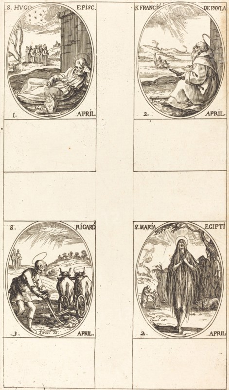 St. Hugo; St. Francis of Paula; St. Mary of Egypt; St. Richard.