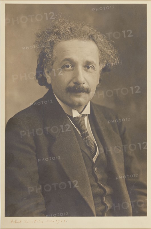 Portrait of Albert Einstein (1879-1955), 1921. Private Collection.
