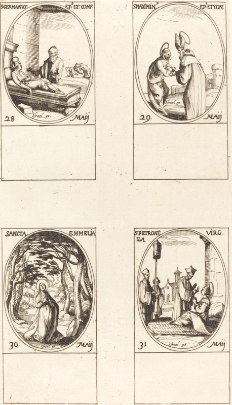 St. Germanus of Paris; St. Maximinus; St. Emmelia; St. Petronilla.