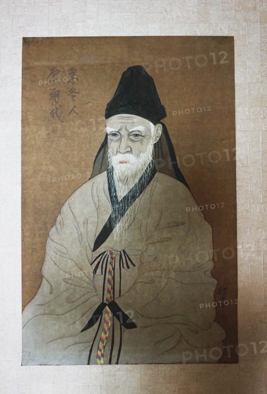 Portrait of Yi Hwang (1501-1570), 20th century. Private Collection.