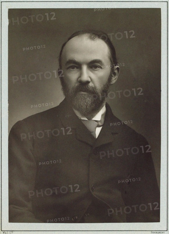Portrait of the writer Thomas Hardy (1840-1928) . Private Collection.