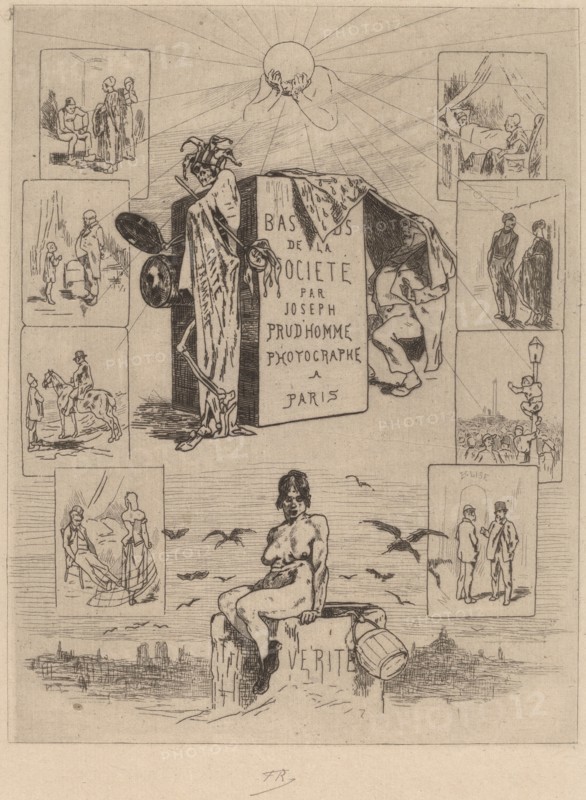 Frontispiece: The Dregs of Society (Les bas-fonds de la societe), 1864.