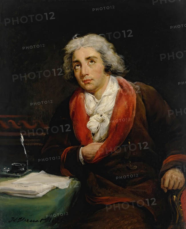 Portrait of the poet André Chénier (1762-1794) , 1825. Private Collection.
