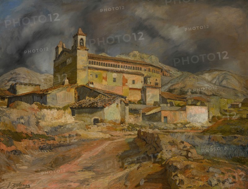 La Iglesia de Maluenda (The Church at Maluenda), c. 1924. Private Collection.